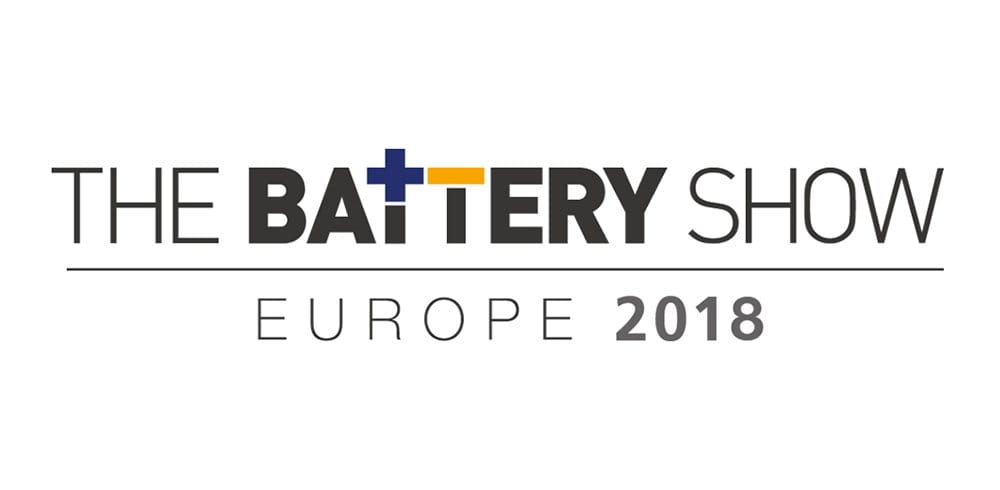 Battery Show Europe 2018