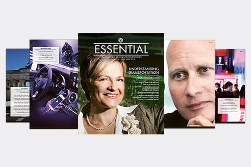 Mockup of ESSENTIAL magazine issue May 2014