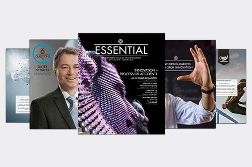 Mockup of ESSENTIAL magazine issue May 2015