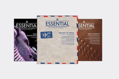 Mockup of ESSENTIAL magazine issue November 2016