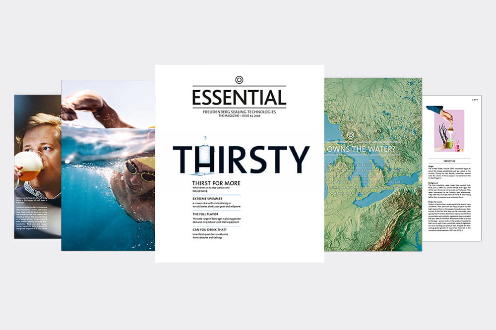 Mockup of ESSENTIAL magazine issue November 2018