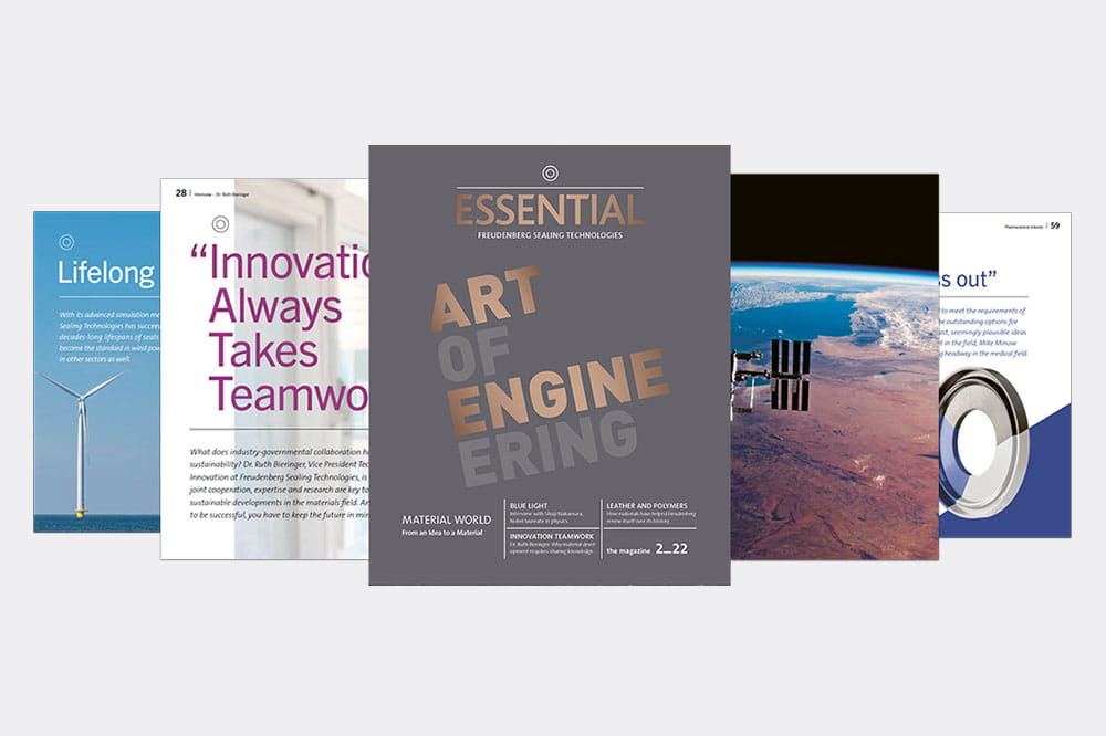 Mockup of ESSENTIAL magazine issue November 2022