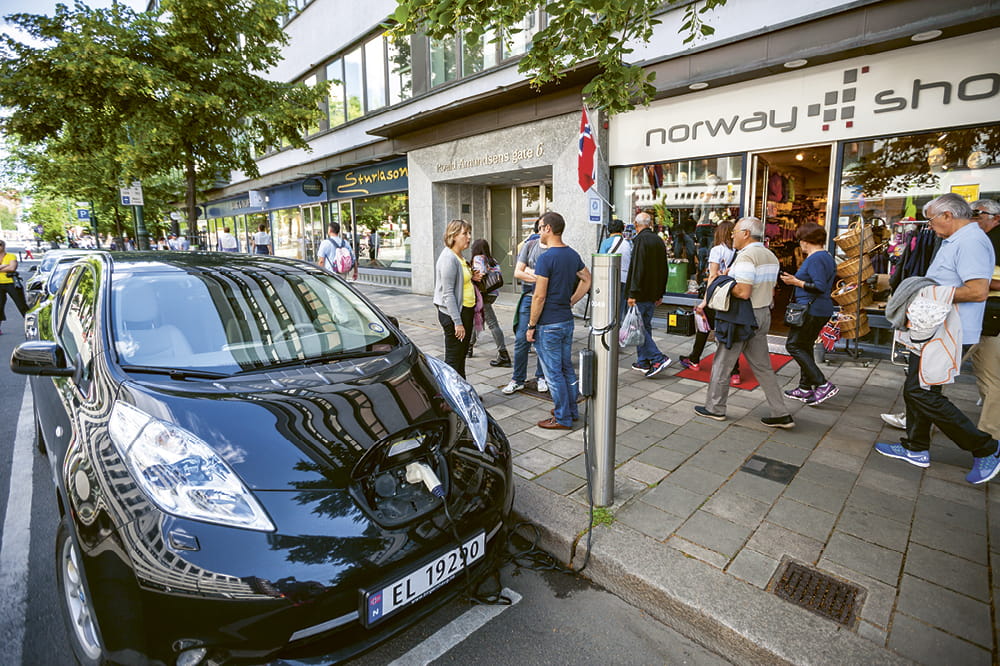Chargingstation Norway Hurtiglading
