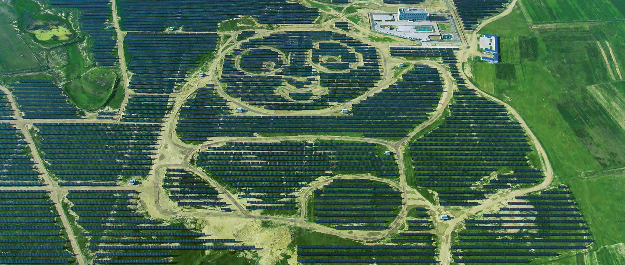 Solar field in china