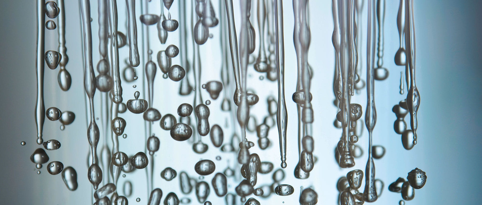 Several drops of water