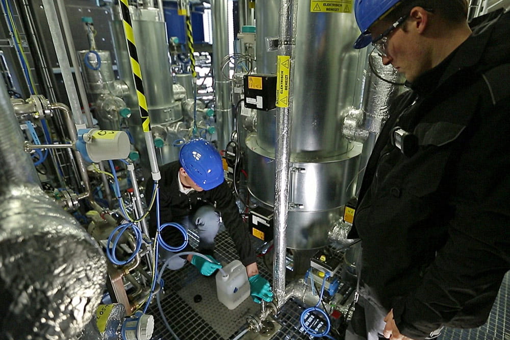 Entnahme synthetischer Diesel