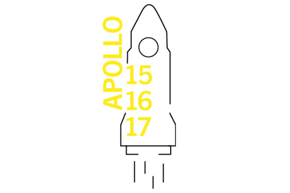 graphic apollo rocket