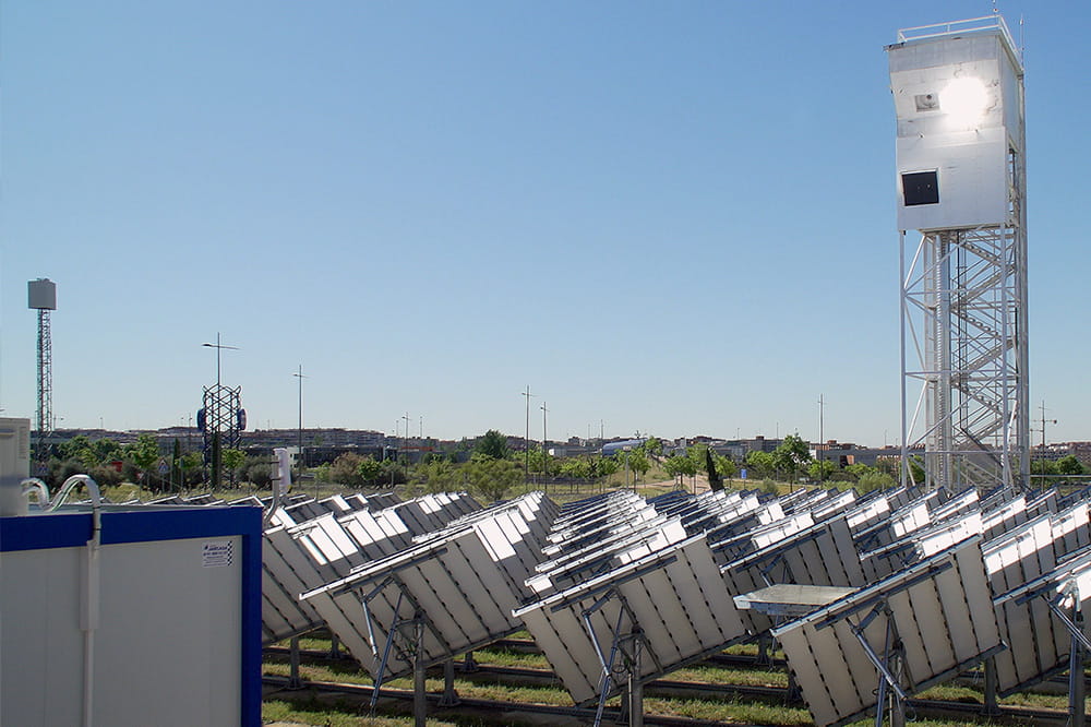 Sun to Liquid research facility of ETH Zurich and DLR in Móstoles (Spain)