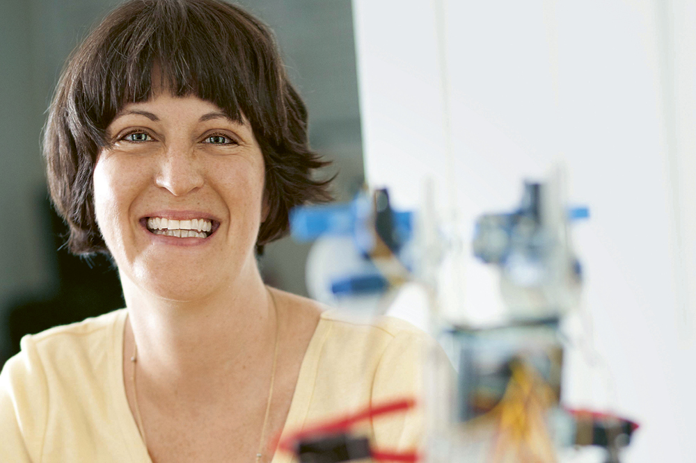 Portrait of robotics professor Selma Sabanovic