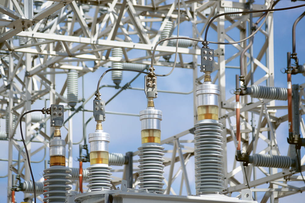 Substations on power line