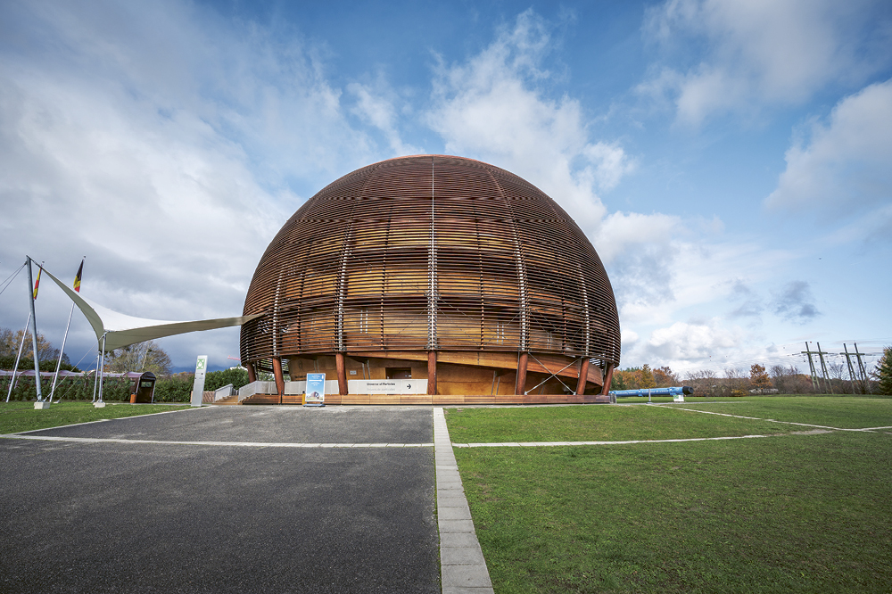 A round wooden building. Copyright: iStock/diegograndi 