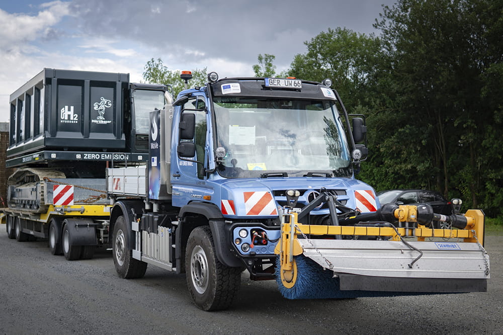 Hydrogen Unimog, Copyright: Daimler Trucks 