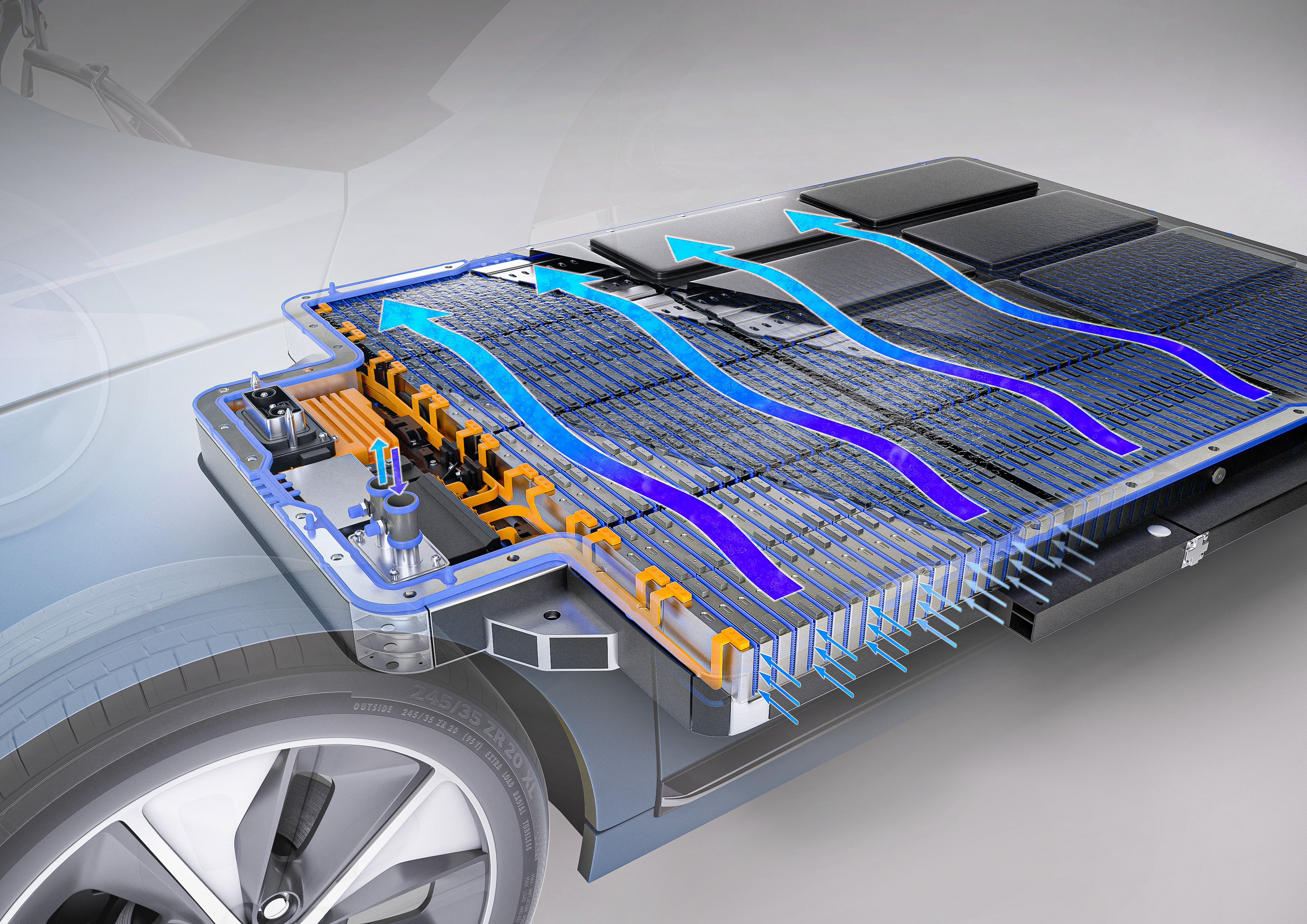Ultrafast Charging of Electric Cars with Innovative Battery Cooling