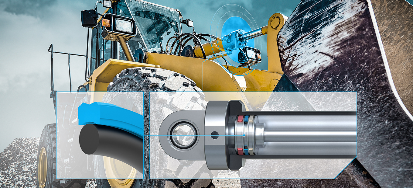 Piston Seal for Customers in the Construction Equipment Sector