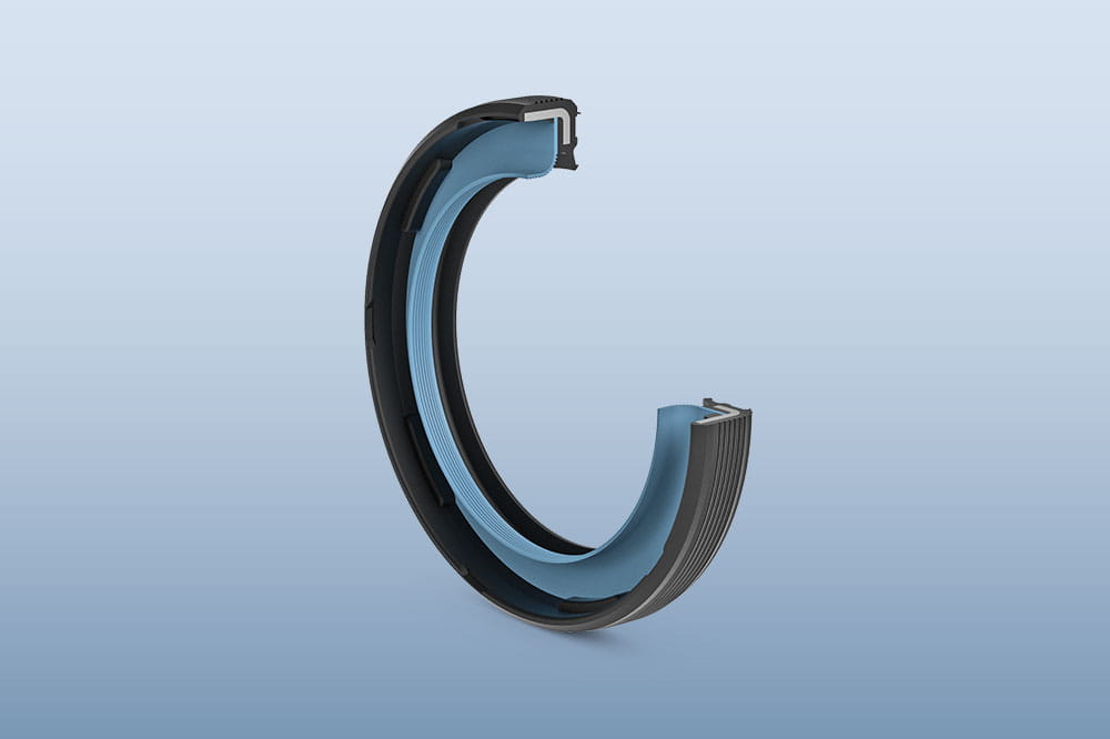 Shaft sealing ring