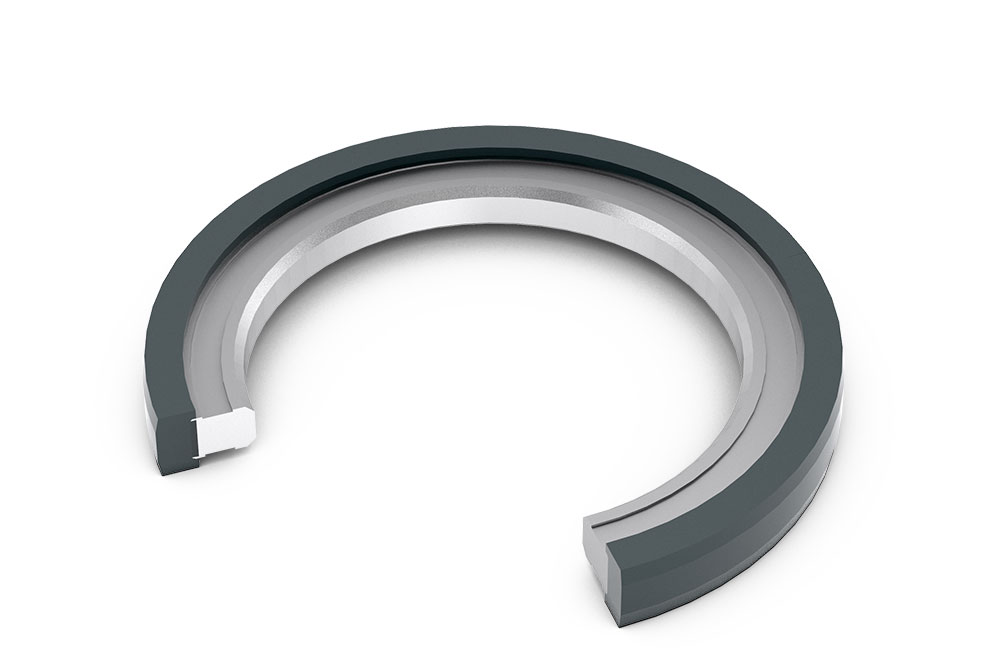 3D representation of the HDP 330 polyamide (PA) specialty gasket from Freudenberg Sealing Technologies as a cross-section