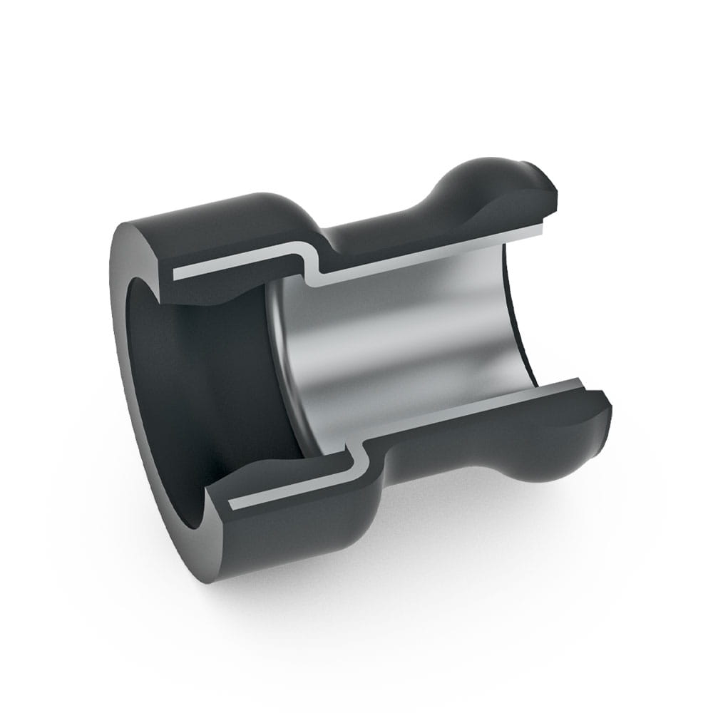 3D representation of a cross-section of a Plug&Seal connector from FST 