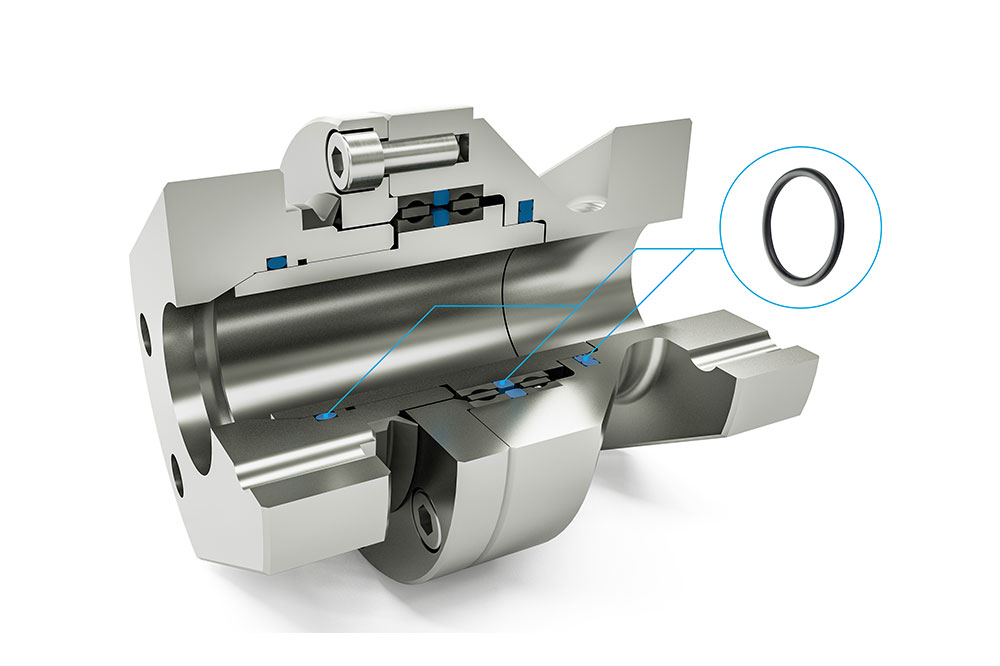 Simriz® FFKM O-ring in a Swivel Joint