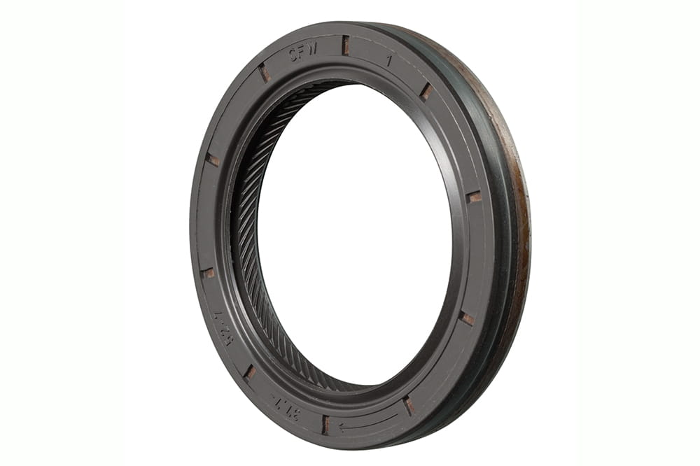 Rotary shaft seal with lube