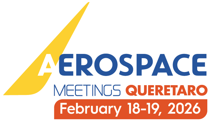 Logo Aerospace Meetings Querétaro Mexico