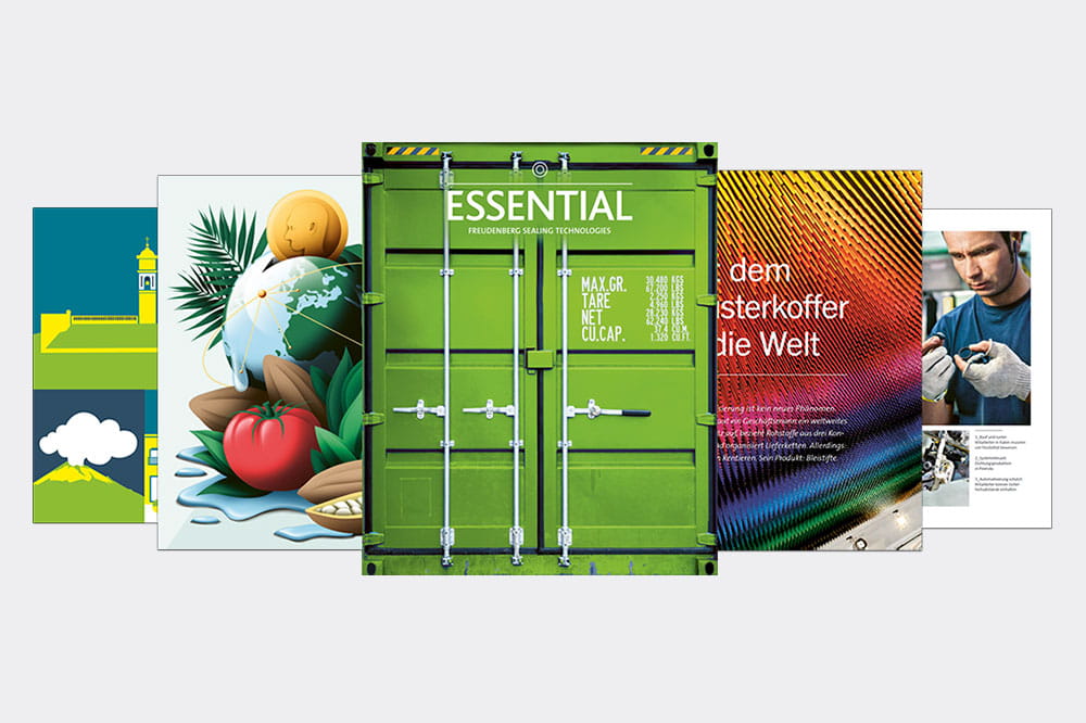 Mockup der Zeitschrift ESSENTIAL Ausgabe November 2020