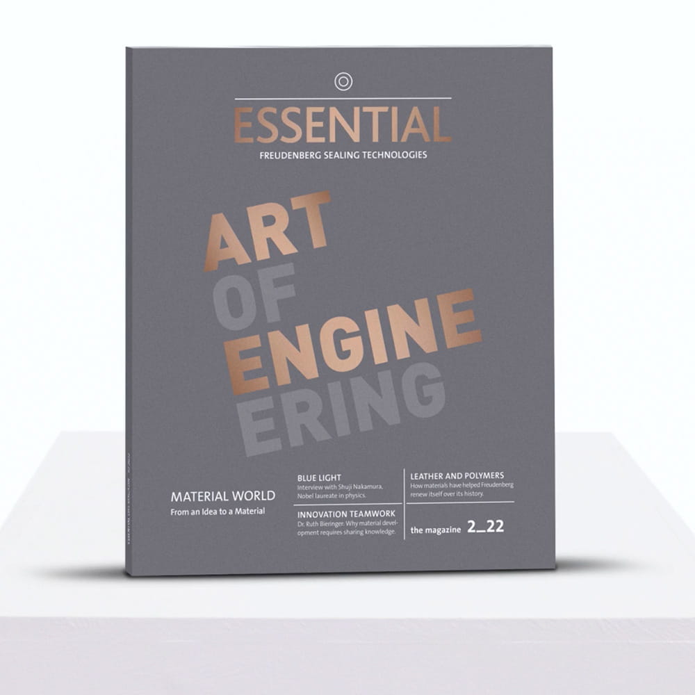 Mockup of ESSENTIAL magazine issue November 2022