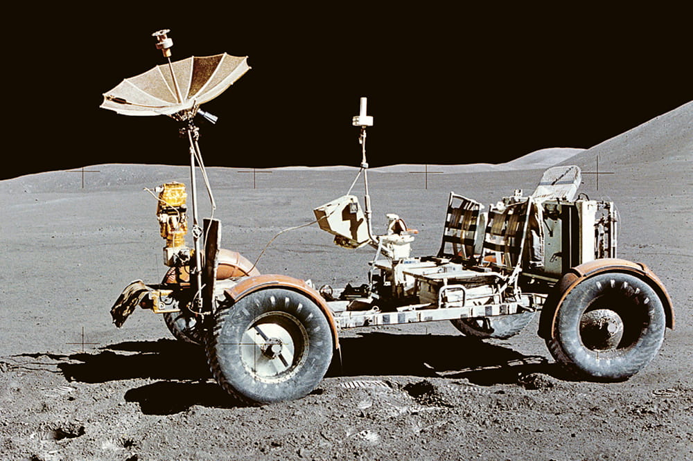 Lunar Rover, Apollo 15 Mission, Mondlandefähre 210 KG