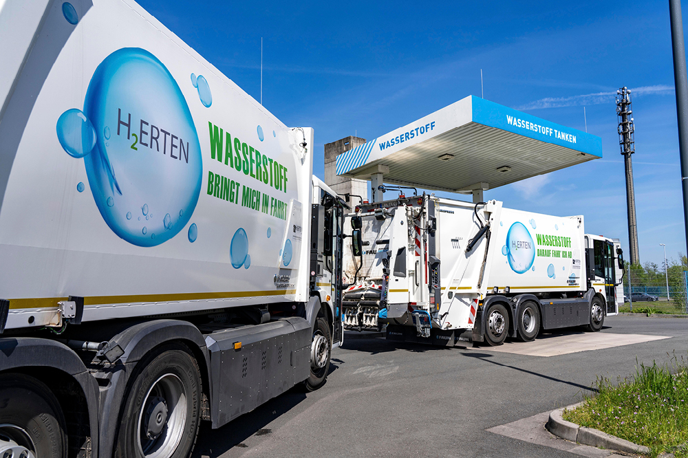 Wasserstofftankstelle Herten 