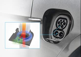 Ladeanschluss und Thermal Interface Material