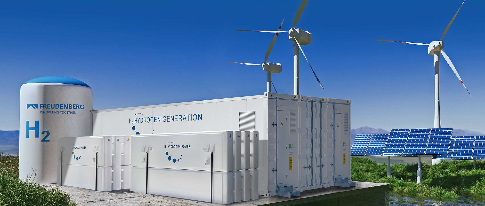 Hydrogen zero emission