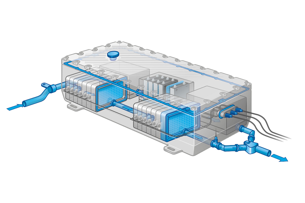 Applikation einer Batterie für Outdoor Power Equipment mit eingebauten Produkten von Freudenberg Sealing Technologies 