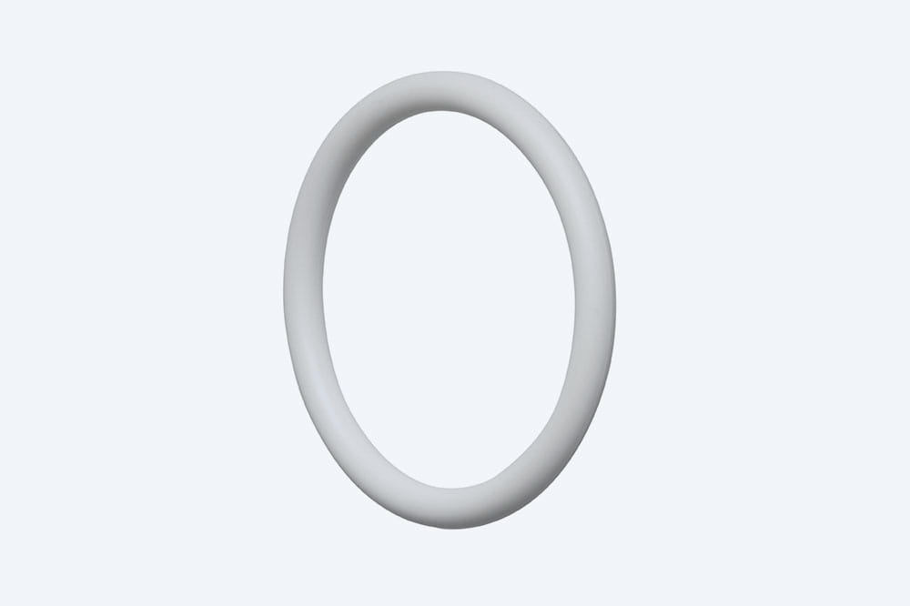 Weißer O-Ring