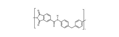 PAI Polyamide - Strukturformel
