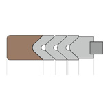 Chevron seal set ES 61