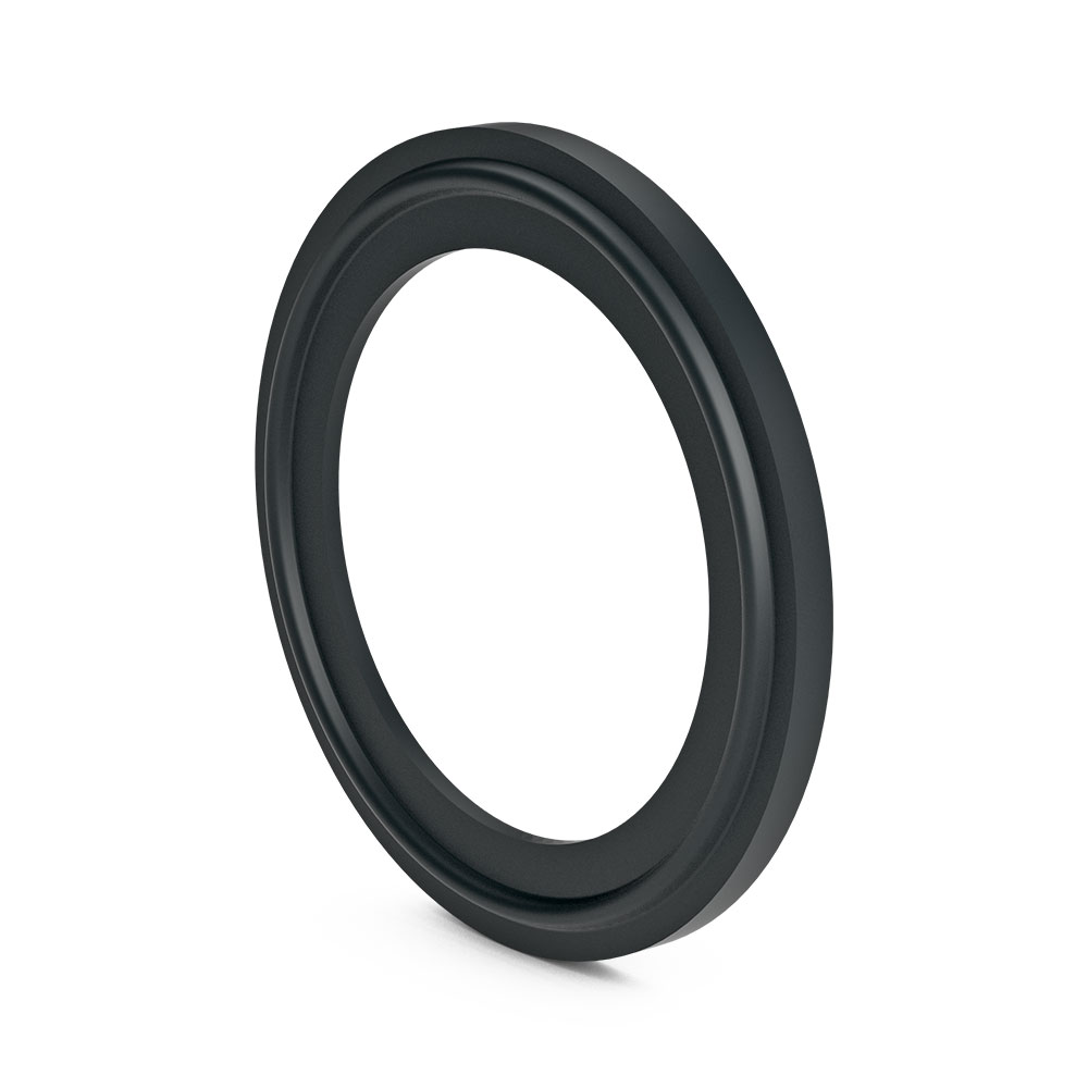 3D representation of a black clamp seal from FST